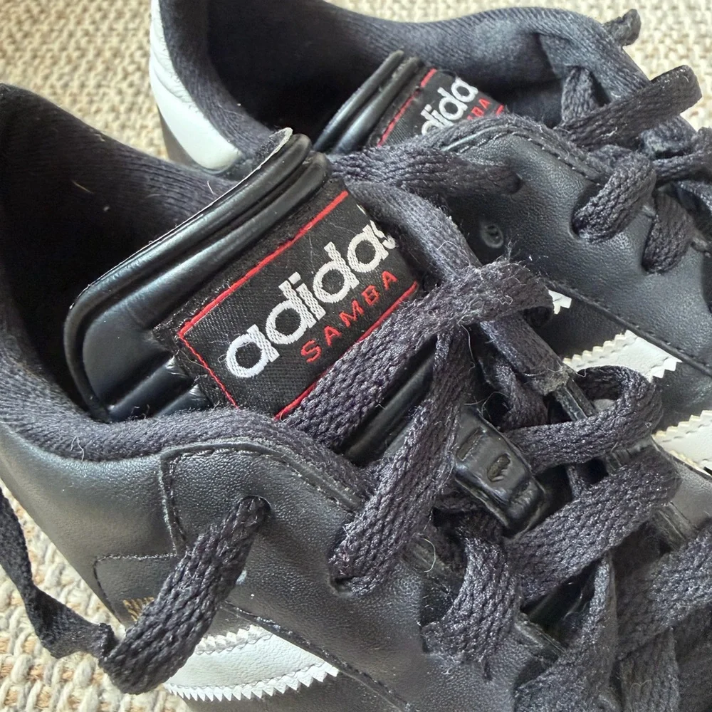 Adidas Samba Kid’s / Men's / Women’s // Black and White Classic Sneakers - Picture 9 of 9